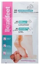 BioGenya Benefeet 2 scrubhandschoenen voor de voeten + vochtinbrengende crème