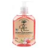 Jabón líquido «Le Petit Olivier Pure Marseille», aroma a flor de melocotonero, 300 ml