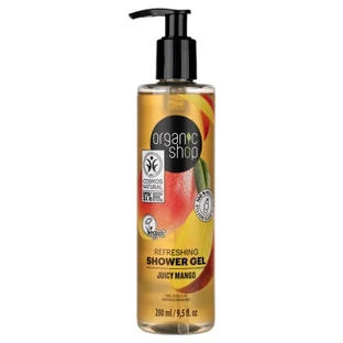 Gel de ducha refrescante de mango de Organic Shop, 280 ml