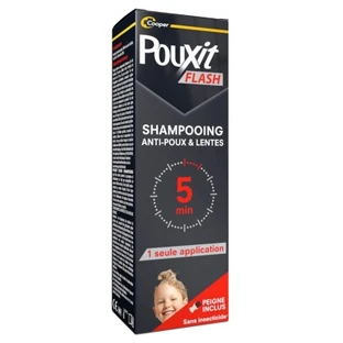 Pouxit Flash Shampoo tegen luizen en neten 100 ml
