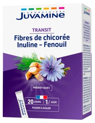 Juvamine Prebiotics for Digestive Health, 20 Sticks