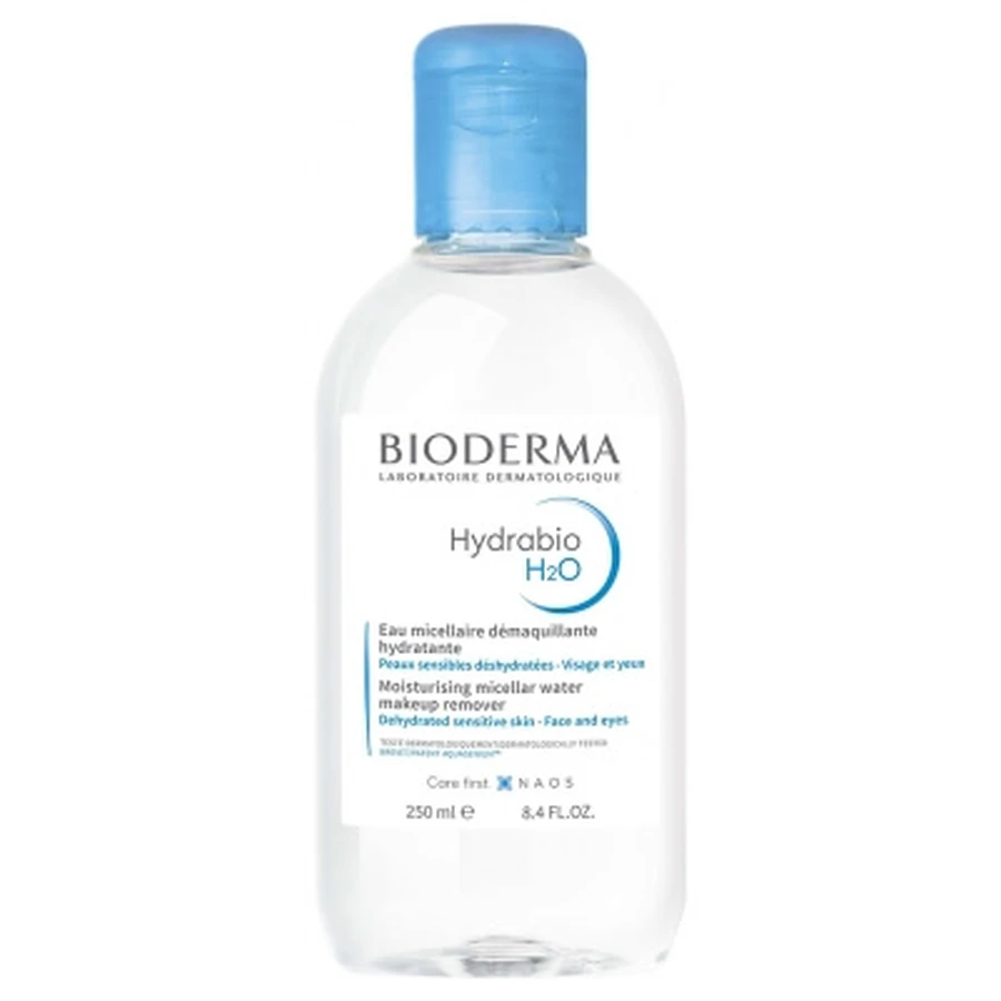 Bioderma Hydrabio H2O, agua micelar hidratante, 250 ml
