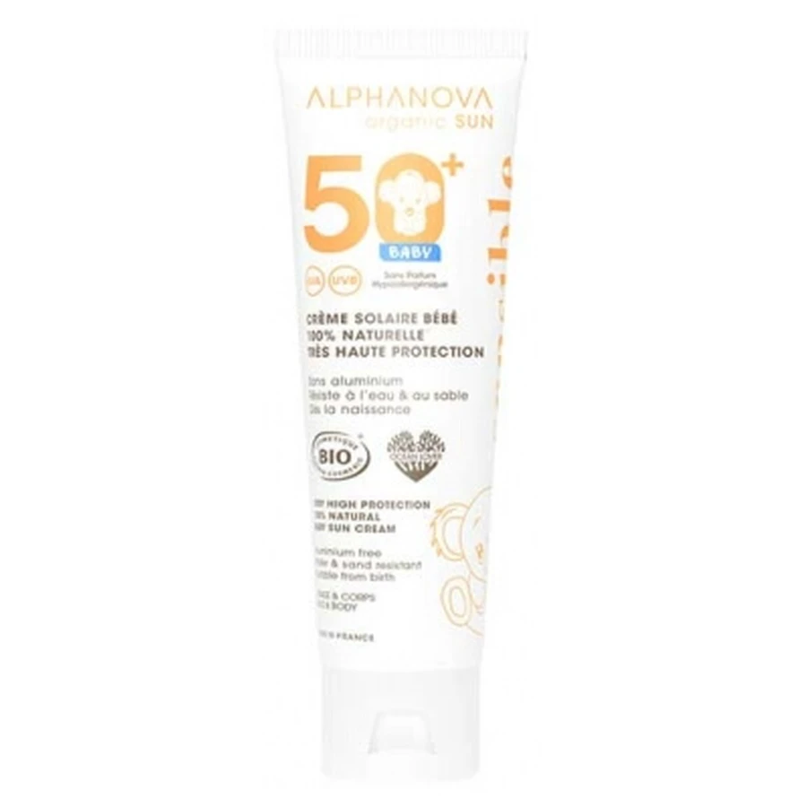 Alphanova Sun Organic Baby Sunscreen SPF 50+ 50 ml