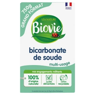 Bicarbonato de sodio multiusos Biovie, 750 g