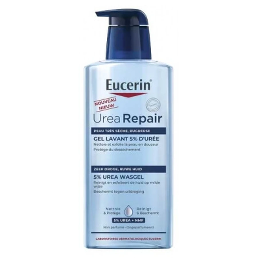Gel limpiador Eucerin UreaRepair con un 5 % de urea, 400 ml
