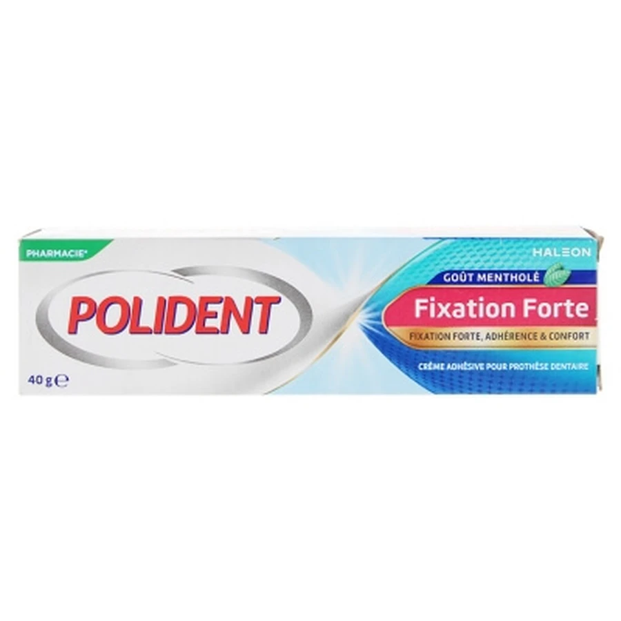 Polident Corega Strong Hold Adhesive Cream for Dentures, 40 g