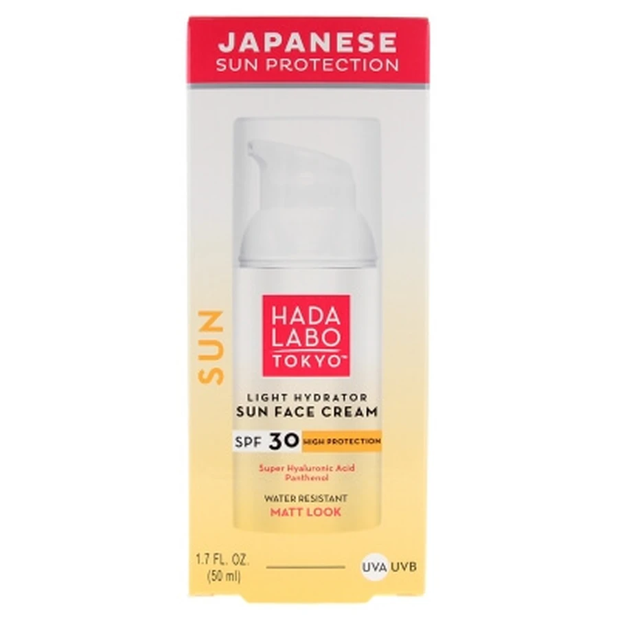 Hada Labo Tokyo Sun wasserfeste Feuchtigkeitscreme für das Gesicht LSF 30, 50 ml