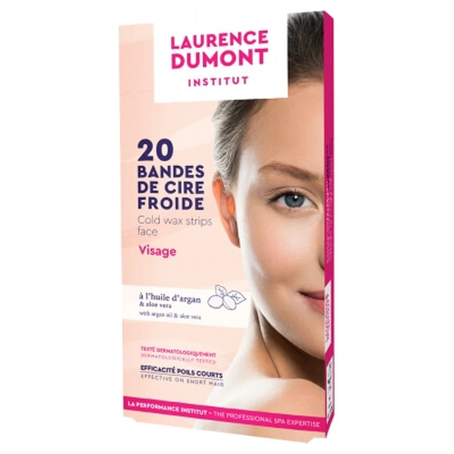 Laurence Dumont Institut Bandes de Cire Froide Visage 20 Bandes