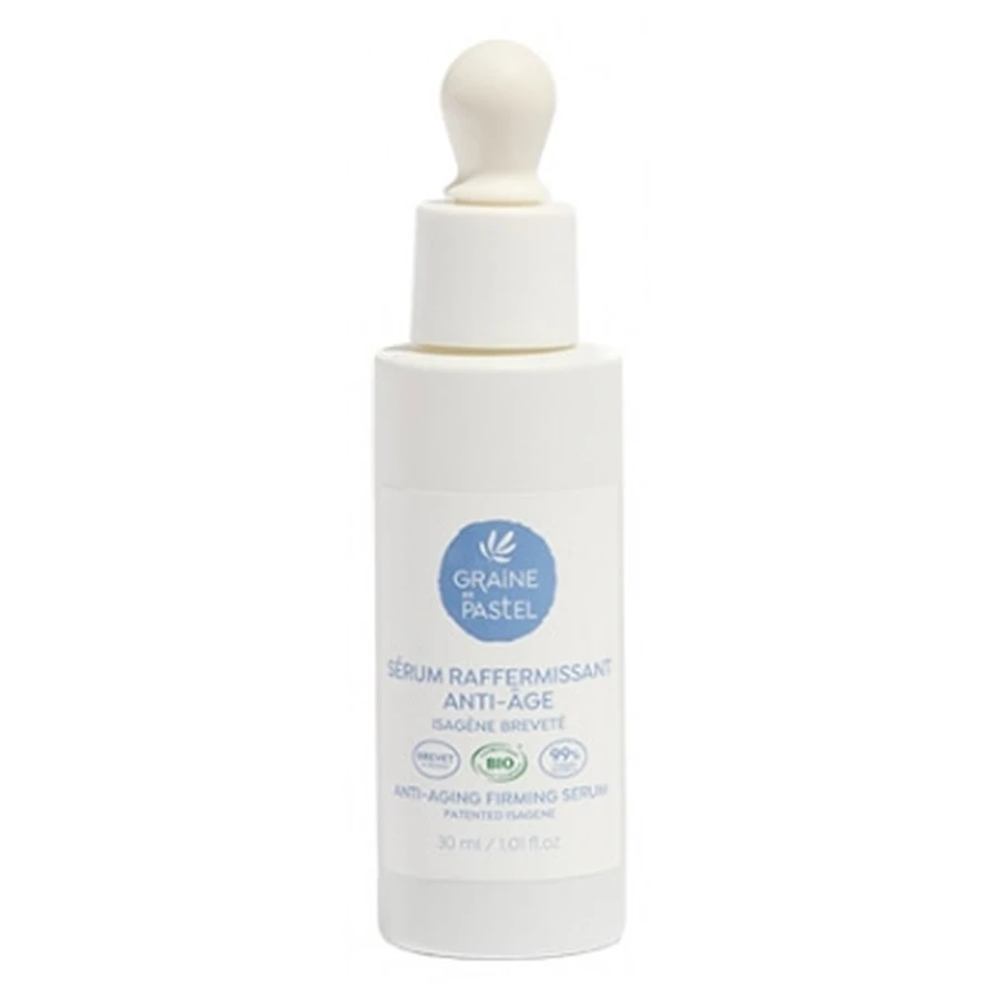 Graine de pastel – Ser bio antirid cu efect de fermitate, 30 ml