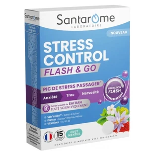 Santarome Stress Control Flash & Go, 15 comprimidos
