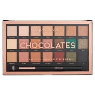 Profusion Cosmetics Chocolates Eye Palette, 21 Shades