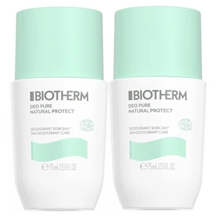 Biotherm Déo Pure Natural Protect 24-uurs biologische roll-on deodorant, 2-pack (elk 75 ml)