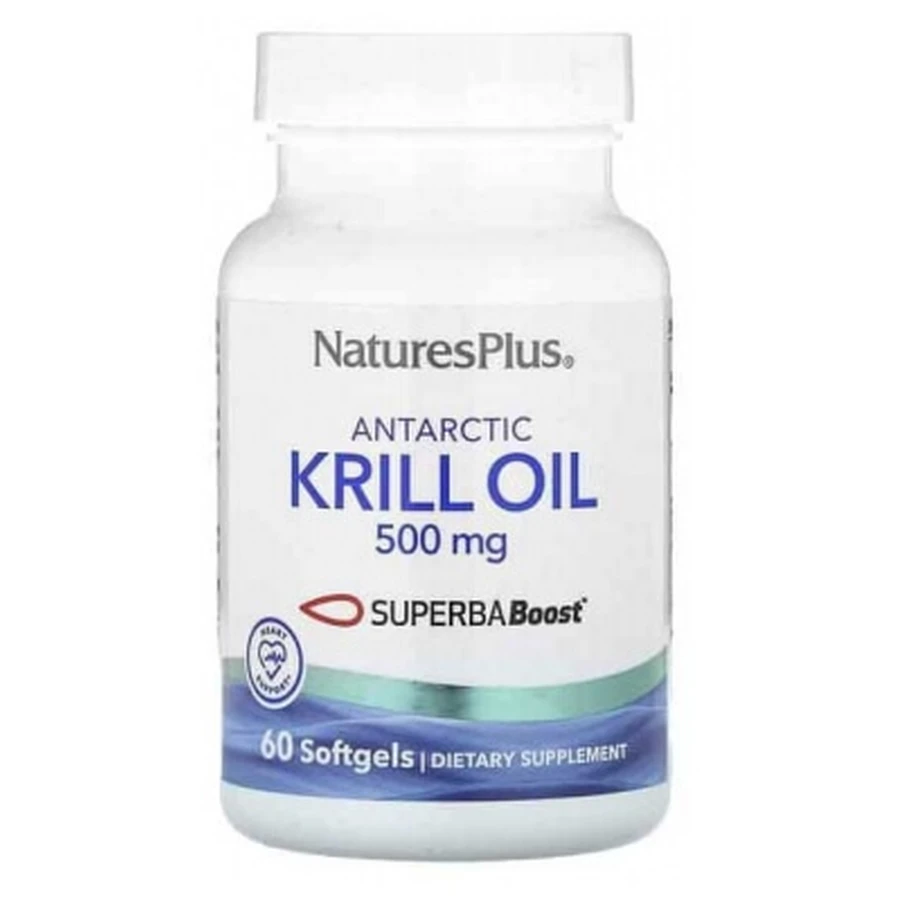 Natures Plus SuperbaBoost Krillöl, 60 Kapseln