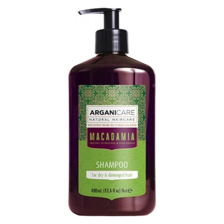 Arganicare Hydraterende Shampoo voor droog en beschadigd haar met macadamia