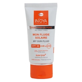 In'Oya Sun'Oya Fluide Solaire pour Peaux Noires et Mates SPF50 50 ml