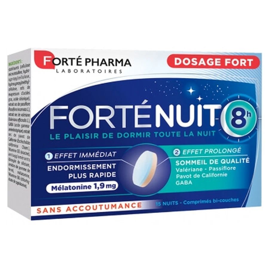 Forté Pharma Forté Night 8H, 15 tabletten