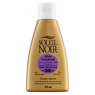 Soleil Noir Vitamin-Enriched Sunscreen SPF 30, 50 ml