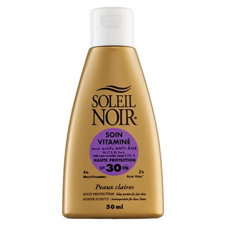 Soleil Noir Vitamin-Enriched Sunscreen SPF 30, 50 ml