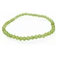 Natura Square-armband met gefacetteerde peridoot