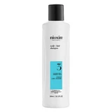 Nioxin System 3 Shampoo for Moderate Hair Loss, Damaged/Colored Hair, 300 ml