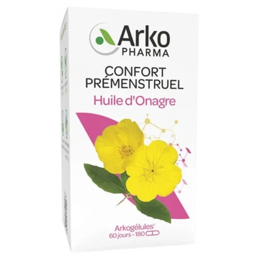 Arkopharma Arkogélules Nachtkerzenöl, 180 Kapseln