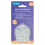 Tetinas Lansinoh Natural Wave 2 de flujo lento