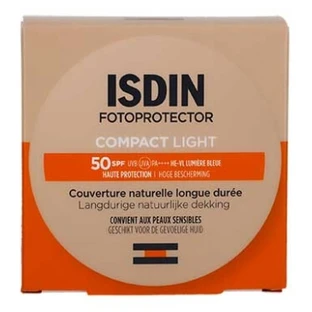 Isdin Compact Sunscreen with Long-Lasting Natural Coverage SPF 50, 10 g