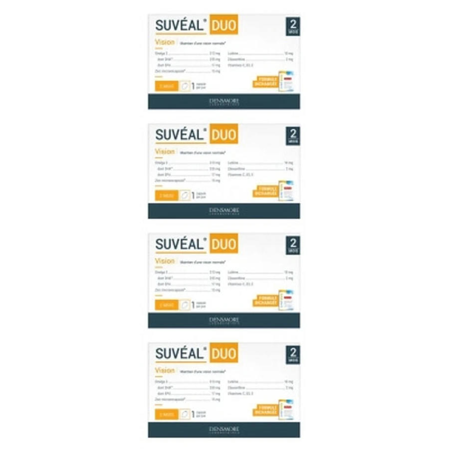 Densmore Suvéal Duo Lot de 4 x 60 Capsules