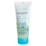 Lady Green Organic Gentle Exfoliating Gel for Face and Décolleté, 75 ml