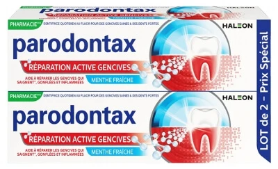 Parodontax Active Gum Repair Toothpaste, 2-Pack (75 ml each)