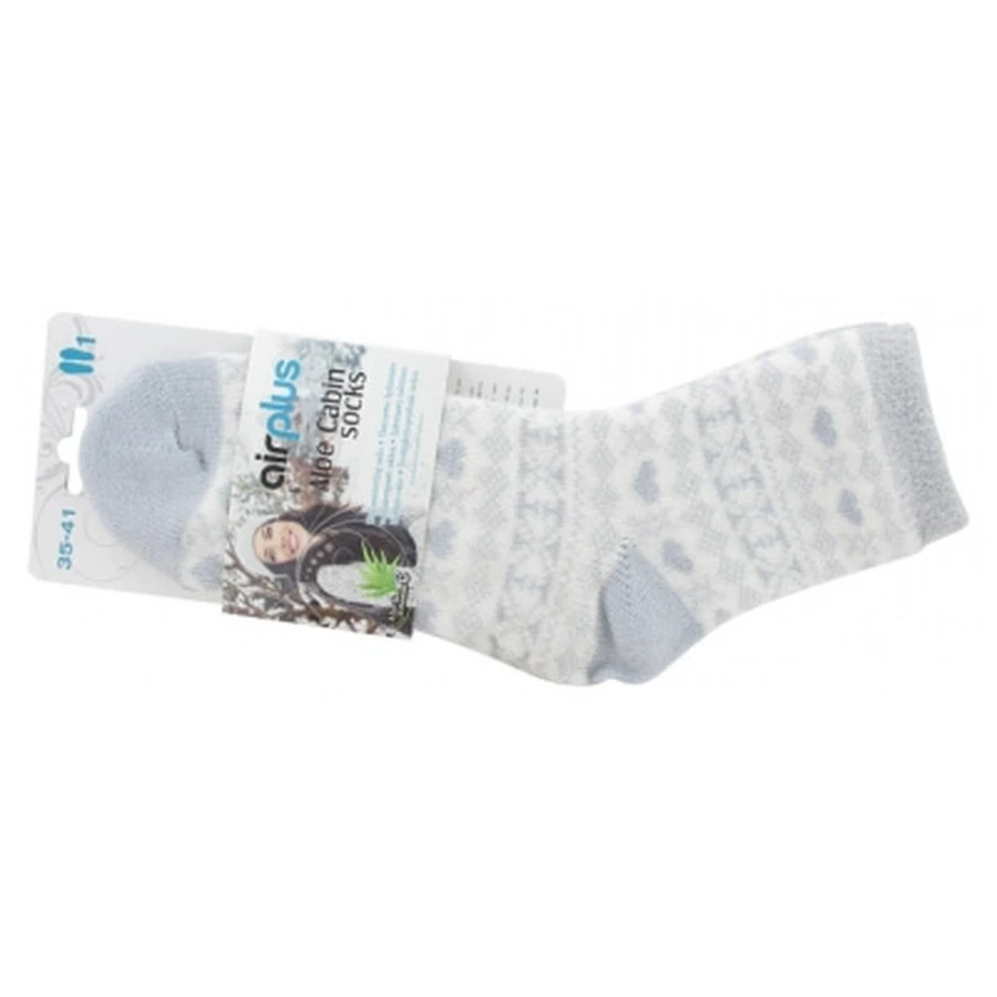 Calcetines hidratantes para el interior del avión Airplus Aloe, tallas 35–41