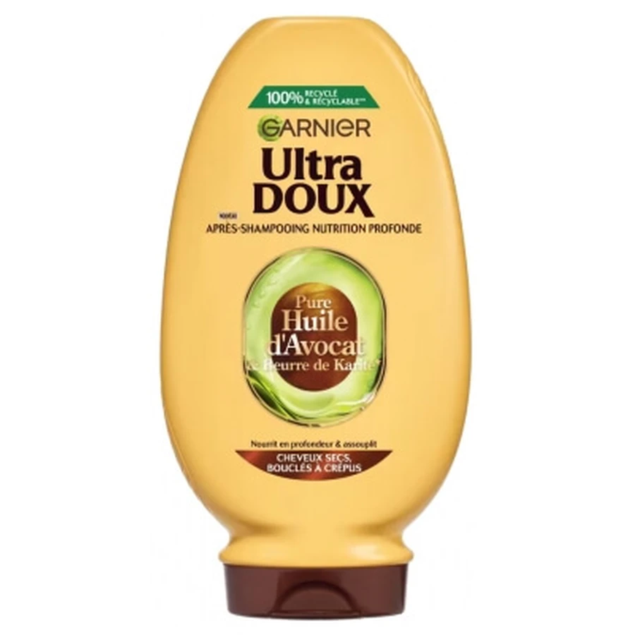 Garnier Ultra Doux Diepvoedende Conditioner voor krullend tot kroeshaar, 360 ml