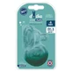 Dodie Sensation+ 2 Flat Nipples, Wide Collar, 6 Months and Up, Flow Rate 3 (Fast)