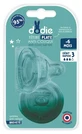 Dodie Sensation+ 2 tetinas planas, collar ancho, a partir de los 6 meses, caudal 3 (rápido)