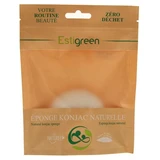 Esponja de konjac 100 % natural Estigreen