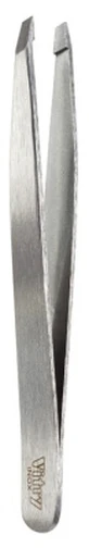 Vitry Stainless Steel Angled Tweezers, 8 cm