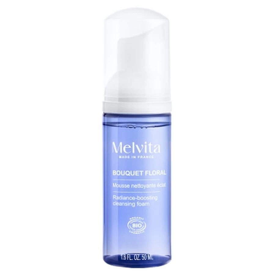 Melvita Bouquet Floral Mousse Nettoyante Éclat Bio 50 ml