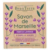 BeauTerra Solid Marseille Soap, Lavender, 100 g