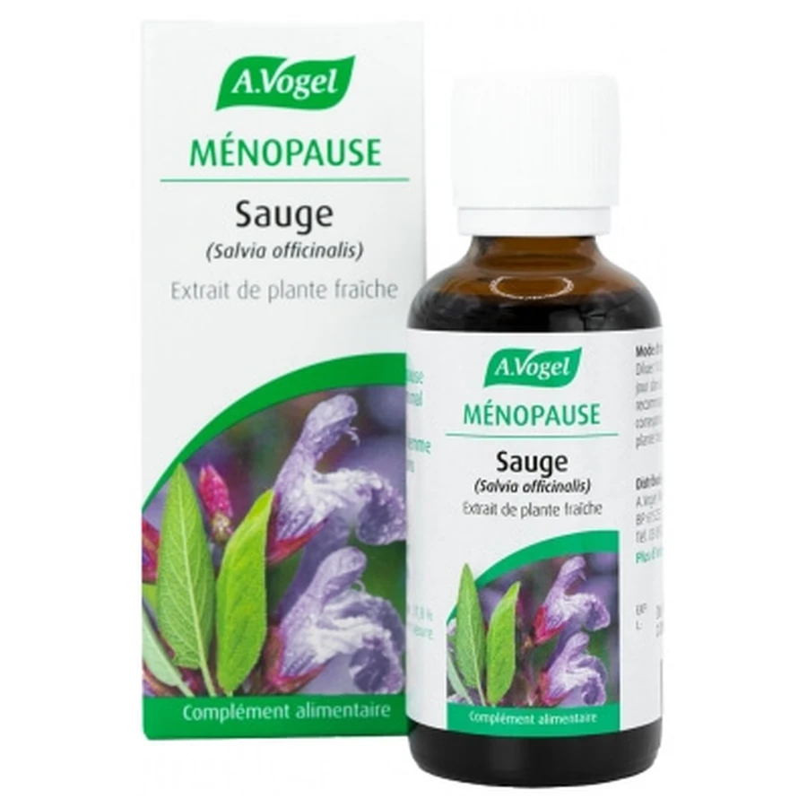 A.Vogel: Extracto de planta fresca de salvia para la menopausia, 50 ml