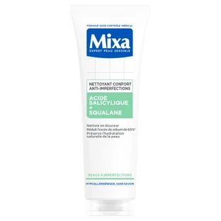 Limpiador reconfortante antiimperfecciones Mixa, 150 ml