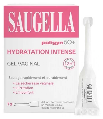 Saugella Poligyn 50+ Intense Moisturizing Vaginal Gel, 7 Single-Dose…