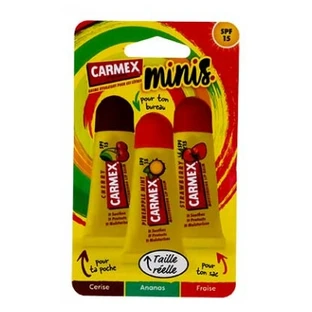 Carmex Lippenbalsam Mini-Tuben LSF 15, 3 x 5 g