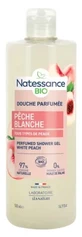 Natessance Organic White Peach Scented Shower Gel, 500 ml
