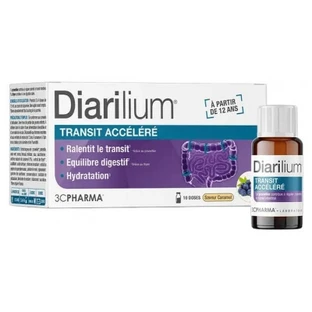 3C Pharma Diarilium Accelerated Transit, 10 Einzeldosis-Beutel