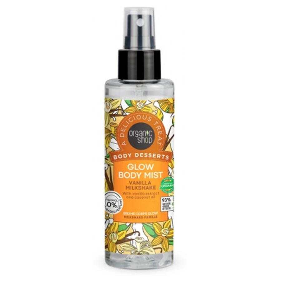 Organic Shop Body Desserts Vanilla Body Glow Mist 200 ml