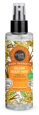 Organic Shop Body Desserts Bruma iluminadora corporal de vainilla, 200 ml
