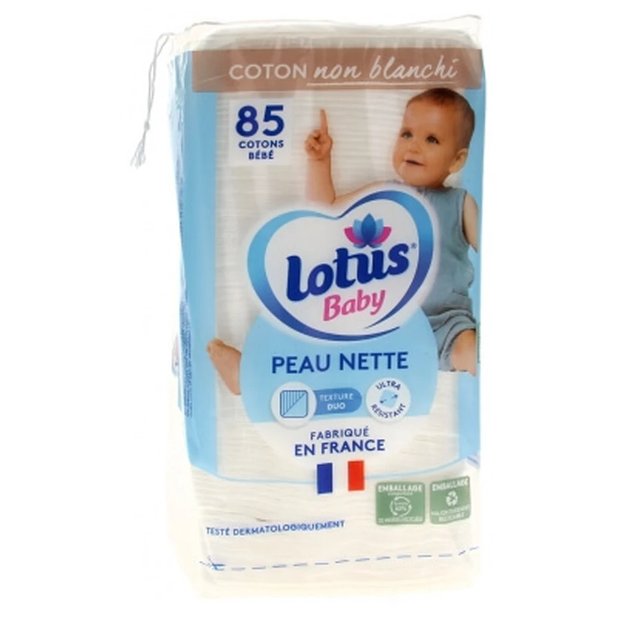 Lotus Baby Peau Nette, 85 Cotton Pads