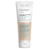 Revlon Professional Re/Start Curls Après-Shampoing Nutritif Avec et Sans Rinçage 200 ml