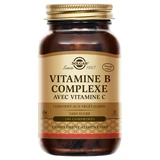 Solgar Vitamin-B-Komplex mit Vitamin C, 100 Tabletten