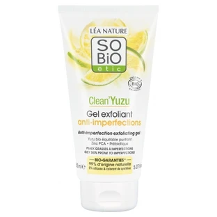 Léa Nature SO BIO étic Clean'Yuzu Biologische exfoliërende gel tegen onzuiverheden 150 ml
